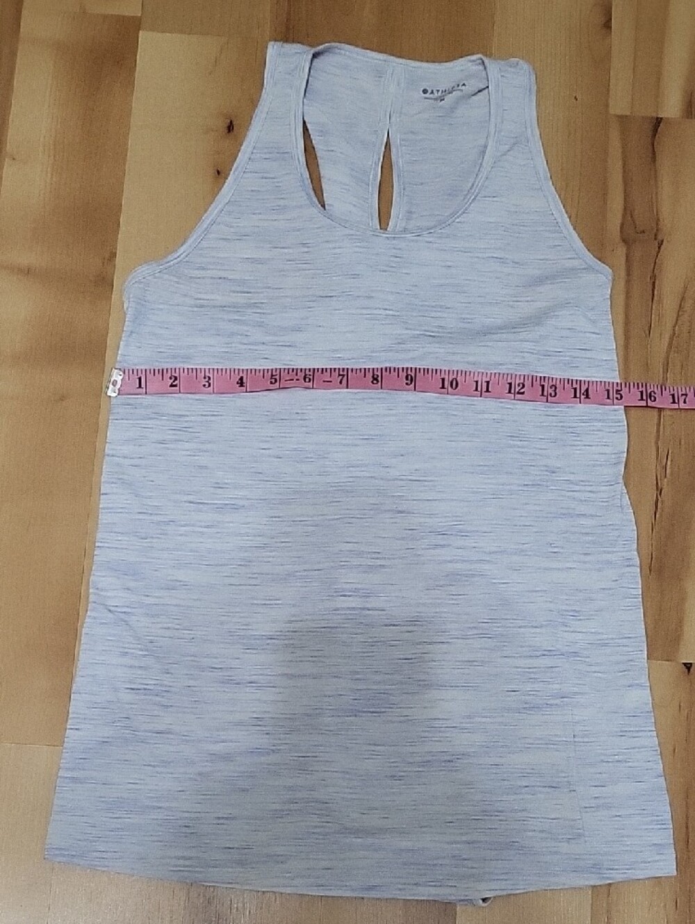 Athleta Lavender Heather Racerback Tank Top Size M Yoga Activewear - Picture 10 of 11